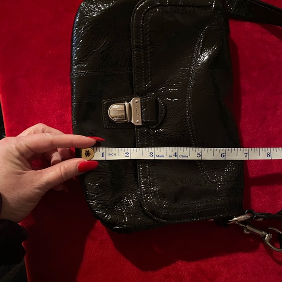 Coach Poppy black Front Flap Handbag - Picture 9 of 11